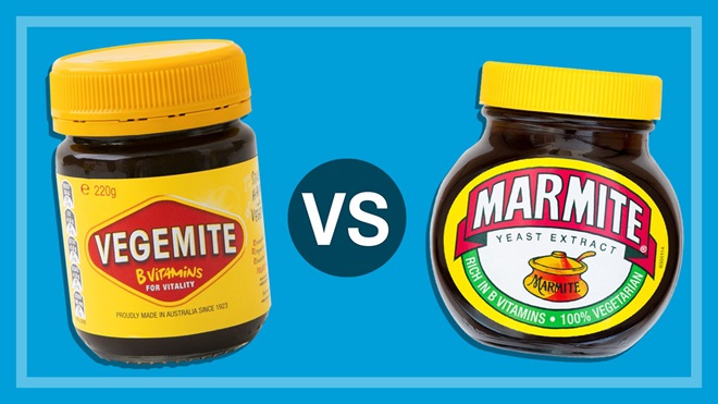 vegemite VS marmite